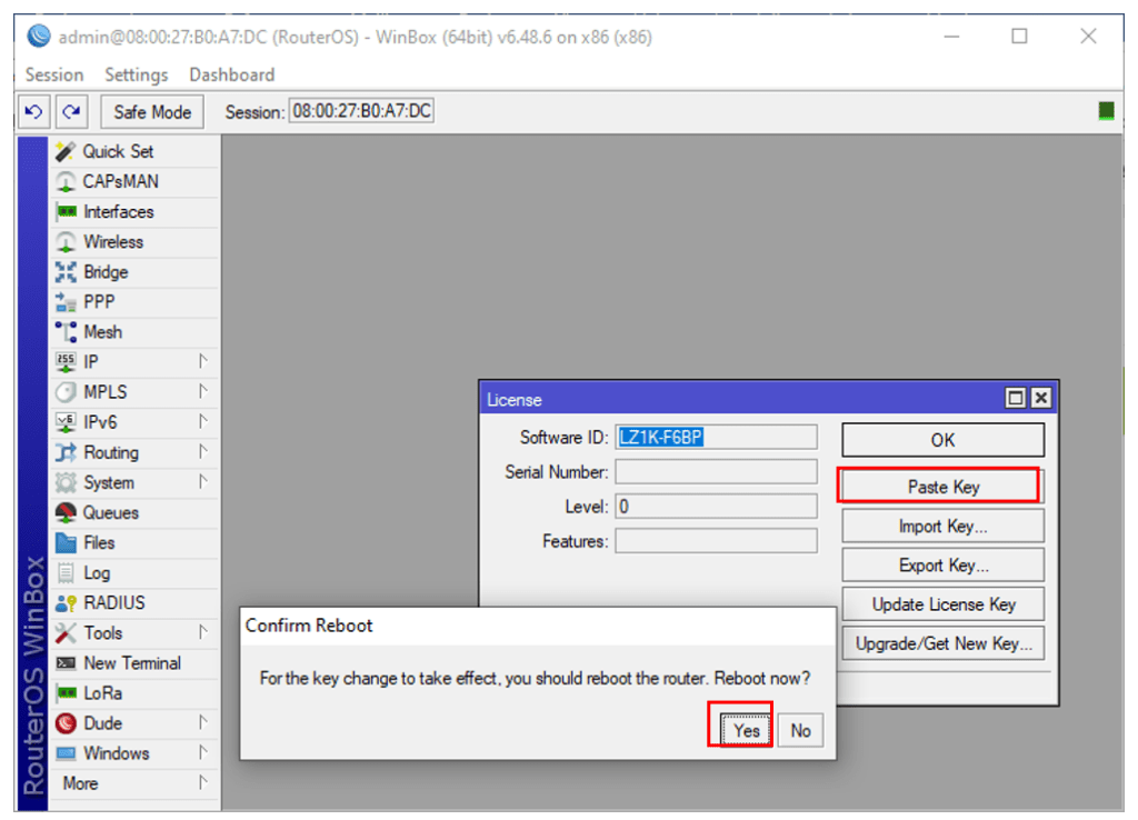 Mikrotik cloud hosted router